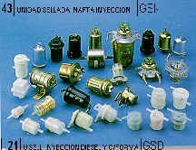 filtros para nafta inyecci�n nacional e importado